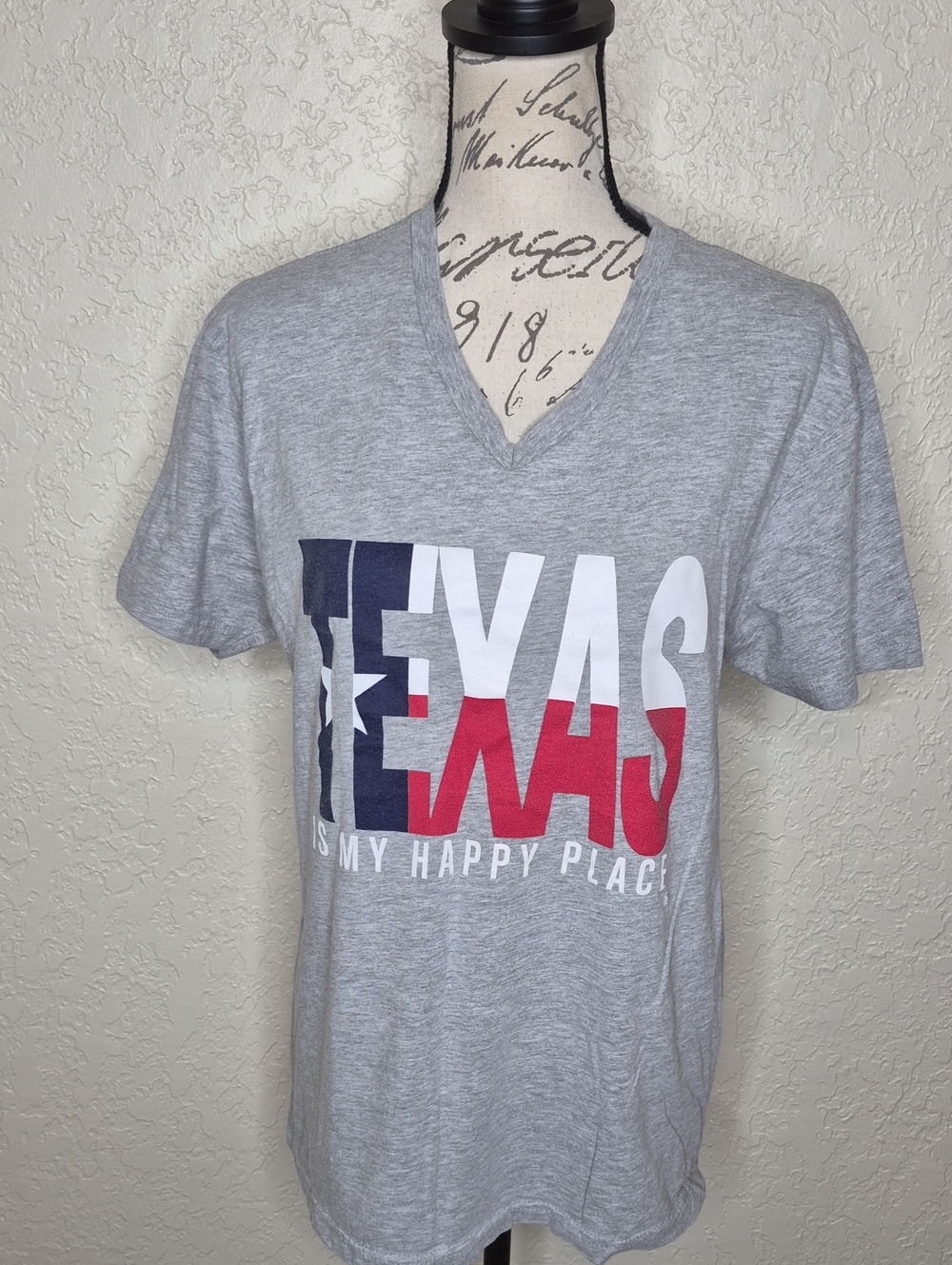 Texas Is My Happy Place Short‎ Sleeve T-Shirt